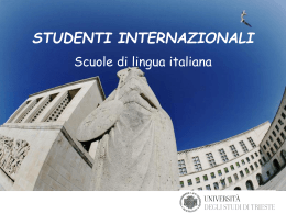 clicca qui - Università degli Studi di Trieste