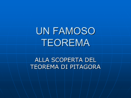 teorema di pitagora