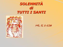 Tutti i Santi - Parrocchia San Francesco di Assisi Cerignola