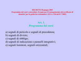 Lezione 1 - Istituto Comprensivo "L. Sanzo" di Capizzi