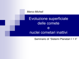 SEMINARIO MICHELI  - Dipartimento di Fisica