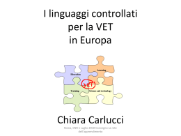 Carlucci_ I linguaggi controllati