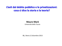 presentazione prof Mauro Mar&egrave;