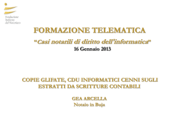L`autenticit&agrave; del certificato