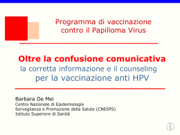 comunicazione sulla vaccinazione - EpiCentro
