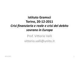 intervento di Vittorio Valli