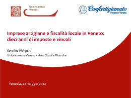 Slide 1 - Unioncamere del Veneto