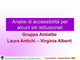 Laura Antichi - Virginia Alberti 2008