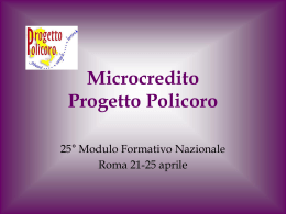 Formazione_microcredito_II anno_Aprile_2012
