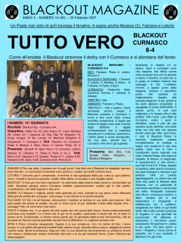 14 - Blackout Bergamo 2005