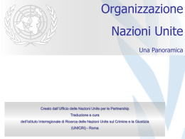 Slide 1 - ONU Italia
