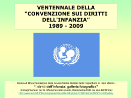 convenzione diritti sull`infanzia