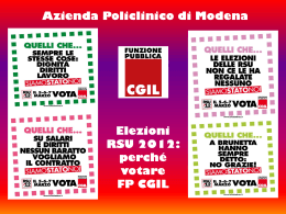 versione ppt - FP CGIL Modena