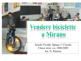 La bicicletta - Istituto Comprensivo Spinea 1