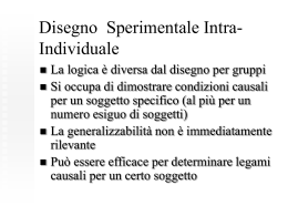 Il caso singolo