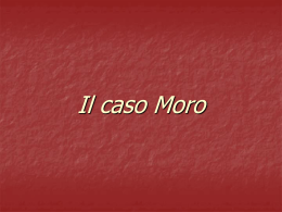 Il caso Moro