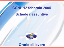 Orario di lavoro