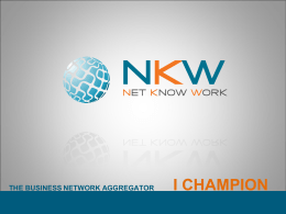 presentazione champion - NKW