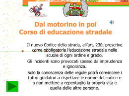 Educazione stradale - Mondadori Education