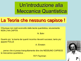 Un`introduzione alla meccanica quantistica (Power