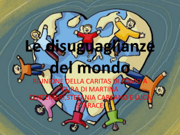 Le disuguaglianze del mondo - Pontificio Collegio Gallio