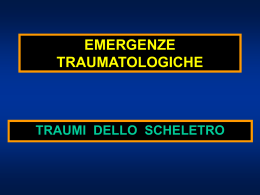emergenze traumatologiche