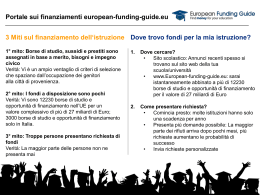 Infoslide for Universities in Italy