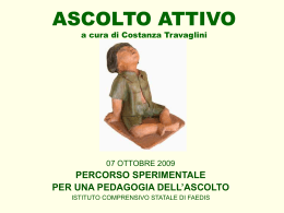 Costanza Travaglini - Istituto Comprensivo di Faedis