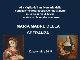 Maria Madre della Speranza