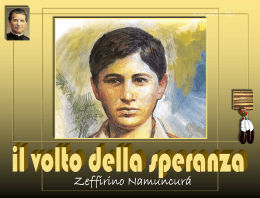 Zeffirino - Istituto salesiano Don Bosco