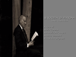 societ&agrave; nome collettivo