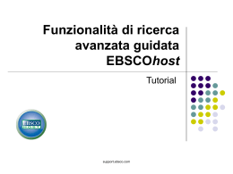 Tutorial in italiano