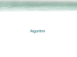 Lez09-Algoritmi