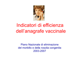 L`anagrafe vaccinale
