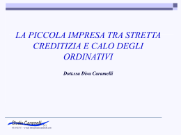 la_piccola_impresa tra stretta creditizia e calo degli ordinativi