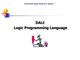 Universit&agrave; degli Studi di L`Aquila