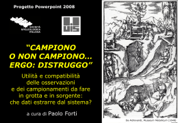 Universit&agrave; degli Studi di Bologna Facolt&agrave; di Scienze Matematiche