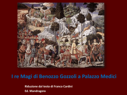 I re Magi di Benozzo a Palazzo Medici