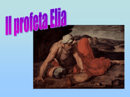 Il profeta Elia - Parrocchia Piedimonte
