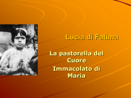 Lucia di Fatima - Santi Pietro e Paolo