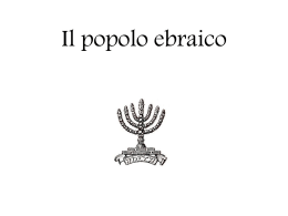 Il popolo ebraico