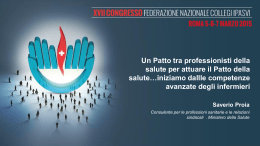 infermieristiche, ostetrica, tecniche, della riabilitazione e della