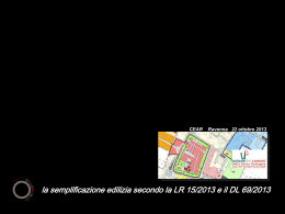 Scarica LucidiSemplificazioneInEdilizia