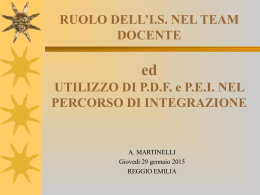 RE 29 gennaio 15 Martinelli - Ufficio Scolastico di Reggio Emilia