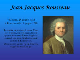 Rousseau e Voltaire