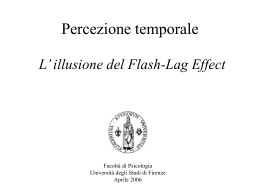L` illusione del Flash