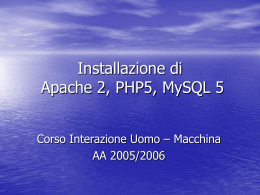 Installazione_di_Apache_PHP_MySQL