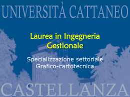 Industria Grafica - Università Carlo Cattaneo