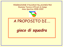 Presentazione di PowerPoint - Federazione Italiana Pallacanestro