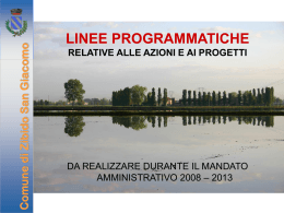 Presentazione di PowerPoint - Comune di Zibido San Giacomo